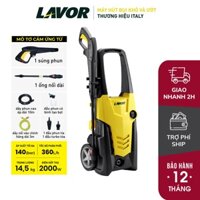 Máy phun xịt rửa xe áp lực nước 2000W mô tơ cảm ứng từLavor IKON140 (Thương hiệu Italia)