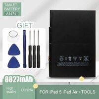 Máy Pin Tính Bảng 8827Mah Cho Apple Ipad 5 Air 1 A1484 A1474 1475+Công Cụ Miễn Phí A484 A474 47+