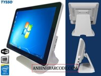 MÁY POS MÀN HÌNH CẢM ỨNG TYSSO TS1700W ( ĐEN / TRẮNG / I3 )