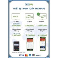 MÁY POS QUẸT THẺ