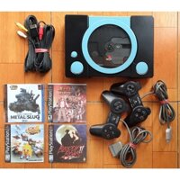 Máy ps1 mod chip và chế độ vỏ màu đen xanh kèm card movie 2 in 1 xem video nhạc + hack game (rất hiếm)