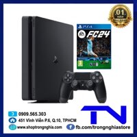 Máy PS4 Slim 2218B + FIFA 24 - Bảo hành 12 tháng
