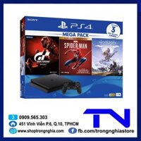 Máy PS4 Slim 2218B Mega pack 3 - Hàng chính hãng Sony bảo hành 12 tháng