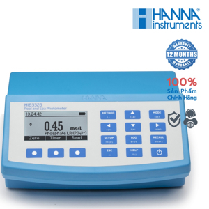 Máy quang đo đa chỉ tiêu trong hồ bơi và Spa Hanna HI83326-02