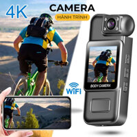 Máy quay hành trình 4K-60FPS - Camera quay phim chống rung sắc nét có màng hình HD, camera mini có wifi