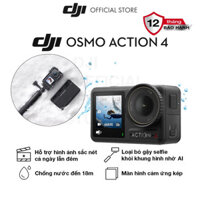 ```Máy quay hành trình DJI Osmo Action 4K 120fps, góc siêu rộng, hiệu suất ổn định ở nhiệt độ thấp (Model DJI OA 4)```