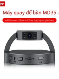 Máy Quay Mini HD 1080P MD35 Với Ống Kính Xoay 180 Độ Wifi Không Cần Camera An Ninh Gia Đình Hỗ Trợ MicroSD Lên Đến 128GB