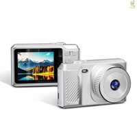 Máy quay phim 1080P Camera kỹ thuật số 56MP Máy quay Video kỹ thuật số di động Màn hình IPS 2,8 Inch Zoom 8X Lấy nét thủ công Tích hợp pin Flash Quà tặng Giáng sinh sinh cho Came-211
