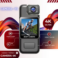 Máy quay phim 4K có màng hình CLD sắc nét - Camera Hành Trình Xe Máy - Xe Đạp - Ô Tô, Camera mini quay phim