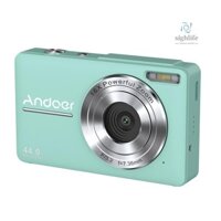 Máy quay phim Andoer Camera kỹ thuật số 1080P Di động Máy quay Video 44MP Tự động lấy nét 2.5 Màn hình IPS 16X Zoom kỹ thuật số Chống rung Phát hiện khuôn mặt Chụp nụ cười với thẻ nhớ 32GB Came-226