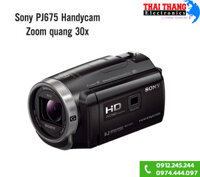 Máy quay phim cầm tay zoom quang 30x sony PJ675