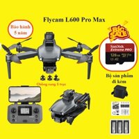 Máy quay phim flycam L600 pro max camera 8k, Thiết bị quay phim, Chụp ảnh trên không pin 4500mAh, Thời gian bay 40p