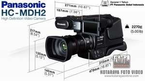 Máy quay phim Panasonic HC-MDH2