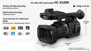 Máy quay phim Panasonic HC-X1000