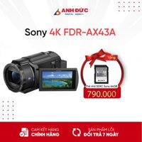 Máy Quay Phim Sony Handycam 4K FDR-AX43A - Hàng Chính Hãng