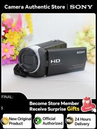 Máy quay Sony HDR CX405 HD Zoom quang học 30 lần Zeiss DV Gia đình Di động Du lịch Phát sóng trực tiếp CX400