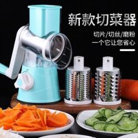 Máy quay thái lát băm nhỏ rau củ bằng tay 3 chế độ cắt tiện dụng