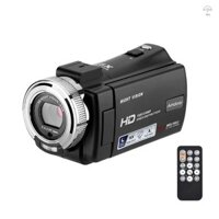 Máy quay Video ghi Zoom kỹ thuật số Andoer V12 1080P Full HD 16X Máy quay phim di động với màn hình LCD xoay 3.0 Inch Điều khiển từ xa Max. 30 Mega Pixels Hỗ trợ mặt nhìn đêm