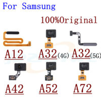 Máy quét cảm biến vân tay cho Samsung Galaxy A12 A32 A42 A52 A72 4G 5G Touch ID Connect Home Nút Flex Cable Phần