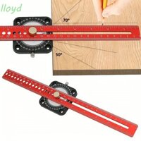 Máy quét gỗ LLOYD, 360° Thước đo góc la bàn loại chữ T góc, Nhôm di động Đa chức năng có thể điều chỉnh DIY Dụng cụ đo Graffiti