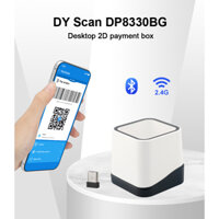 Máy Quét Mã Vạch 1d 2d qr Để Bàn bluetooth Đa Hướng Rảnh Tay Không Dây usb Tiền Và Máy Tính Tiền Mặt Tương Thích Với wi
