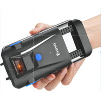 Máy quét mã vạch Bluetooth 2D Eyoyo EY-024, Kẹp lưng điện thoại trên máy quét Đầu đọc mã thanh sạc không dây di động để quản lý kho hàng bán lẻ Tương thích với điện thoại