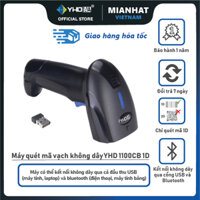 Máy quét mã vạch Bluetooth YHD 1100CB 1D - Máy bắn mã vạch không dây dùng trên Điện thoại, Máy tính