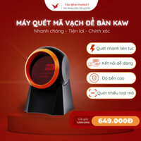 Máy quét mã vạch để bàn KAW  - Công Nghệ CMOS, Tần Số Quét 200L/Giây, Quét Mã QR, Mã Vạch