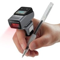 Máy quét mã vạch đeo vòng Eyoyo 1D có màn hình 3in1 Via Blueteeth 2.4G Máy quét mã vạch có dây USB không dây Hàng tồn kho Tương thích với iPad iPhone Android, màn hình hỗ trợ