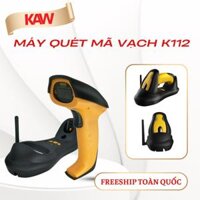 MÁY QUÉT MÃ VẠCH KHÔNG DÂY KAW K112 2D TẦM XA 400M – KẾT NỐI USB, ĐẾ SẠC, QUÉT QR NHANH CHÍNH XÁC