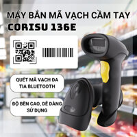 Máy Quét Mã Vạch, Máy Quét Mã QR CORISU 136E kết nối không dây wireless 2.4G chất lượng cao quét nhạy sử dụng dễ dàng