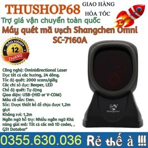 Máy quét mã vạch Shangchen Omni SC-7160A