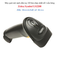 Máy quét mã vạch Zebra Symbol LS2208 Hiệu Motorola Symbol Xuất xứ Mexico  Tia quét: Laser