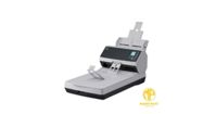 Máy quét Ricoh fi-8250U (PA03810-B651) 2 mặt nạp tài liệu tự động (ADF) + Flatbed kích thước tối đa A4 tích hợp tính sổ dập ghim và hộ chiếu