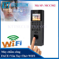 Máy quét vân tay chấm công, nhận diện FACE | MCC502