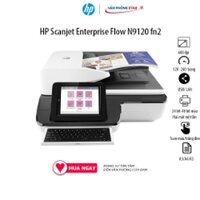 Máy quyét A3 HP Scanjet Enterprise Flow N9120 fn2, scan hai mặt, tốc Độ Scan 120 ppm/240 ipm, độ phân giải 600 ppi
