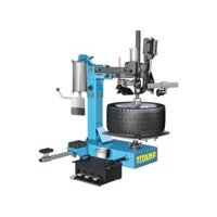 Máy ra vào vỏ lốp lưu động cứu hộ, máy tháo lốp xe ô tô, xe tải, du lịch có tay hỗ trợ TITANO STD-106CZ liên doanh Ý, lắp trên thân xe, hoạt động bằng khí nén