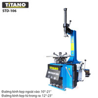Máy ra vào vỏ ô tô liên doanh Ý Titano STD-106 – Mâm 10-21 inch