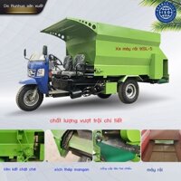 Máy rải chăn nuôi cỡ vừa và nhỏ cấp liệu cho gia súc cừu dự trữ xanh điện diesel