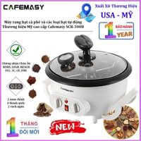 Máy rang các loại hạt tự động tích hợp điều chỉnh thời gian, thương hiệu cao cấp Cafemasy SCR-300B - HÀNG CHÍNH HÃNG