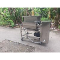 Máy rang chà bông 20kg, Máy rang ruốc tự động 20kg