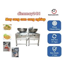 Máy rang cơm tự động cao cấp (Inox 304 & chảo thép)-1 tốc độ- Inox 304 Giá Tận Xưởng BH 12 Tháng