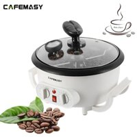 Máy rang hạt cà phê và các loại hạt tự động điều chỉnh thời gian thương hiệu Mỹ Cafemasy SCR-300B - Hàng nhập khẩu