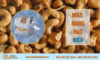 Máy rang hạt điều