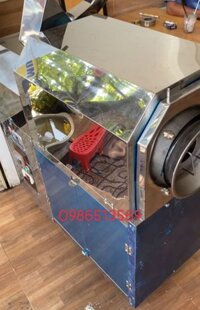 máy rang hạt ngũ cốc thùng quay