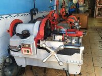 Máy ren ống N100A Rex Nhật bãi