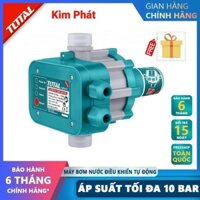 Máy rờ le bơm nước điều khiển tự động TOTAL TWPS101 máy bơm nước bằng áp suất tự động Áp suất tối đa 10 bar 10A