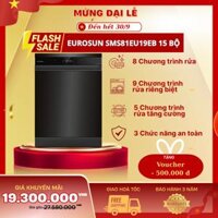 Máy rửa bát 15 bộ Eurosun SMS81EU19EB