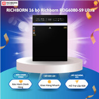Máy rửa bát 16 bộ Richborn RDG6080-S9 Ultra thương hiệu Hàn Quốc