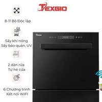 Máy rửa bát 8 bộ Texgio TGWFD78GB